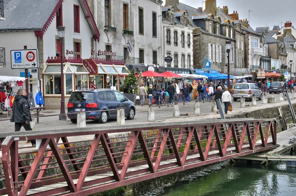 Pintoresca ciudad de Le croisic en el Loira Atlantique — Foto de Stock
