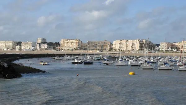 Cidade pitoresca de Pornichet in Loire Atlantique — Fotografia de Stock