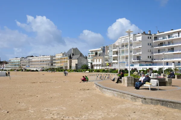 Stadt le pouliguen in loire atlantique — Stockfoto