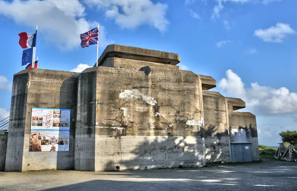 Bretagne, le grand blockhaus σε batz sur mer — Φωτογραφία Αρχείου