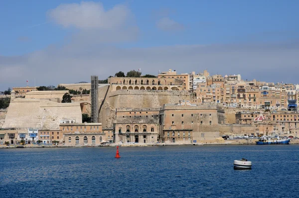 Malta, malownicze zatoki, valetta — Zdjęcie stockowe