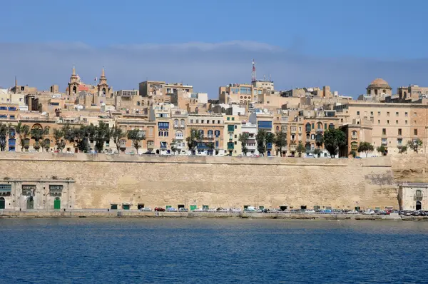 Malte, la baie pittoresque de La Valette — Photo