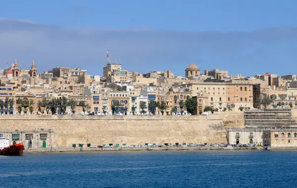 Malta, the picturesque bay of Valetta — Stock Photo, Image