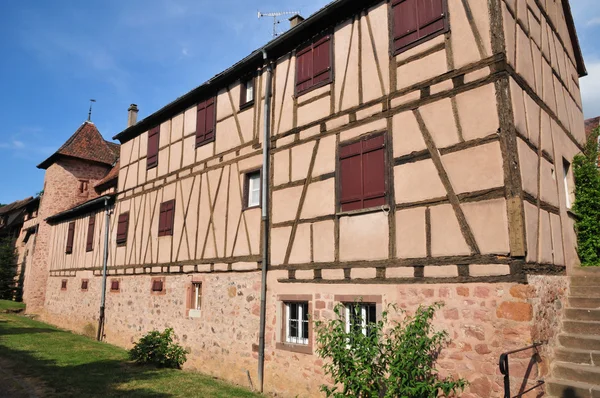 France, picturesque village of Riquewihr in Alsace — Stock Photo, Image