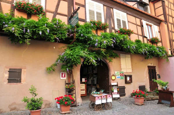 Francja, malowniczej miejscowości Colmar w Alzacji — Zdjęcie stockowe