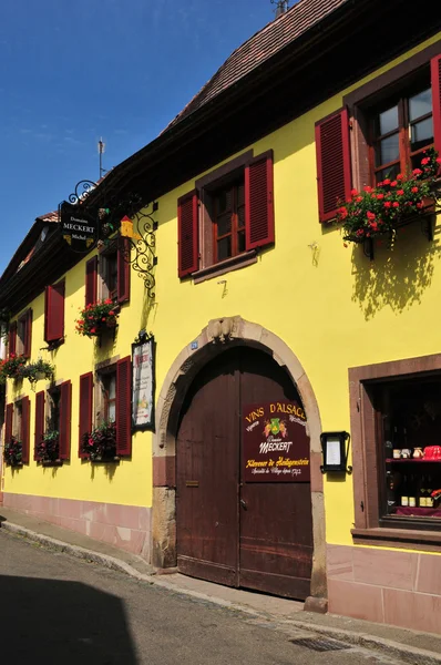 Alsace, a pitoresca aldeia de Heiligenstein — Fotografia de Stock