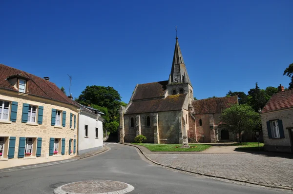 Francia, il pittoresco villaggio di Gaillon sur Montcient — Foto Stock