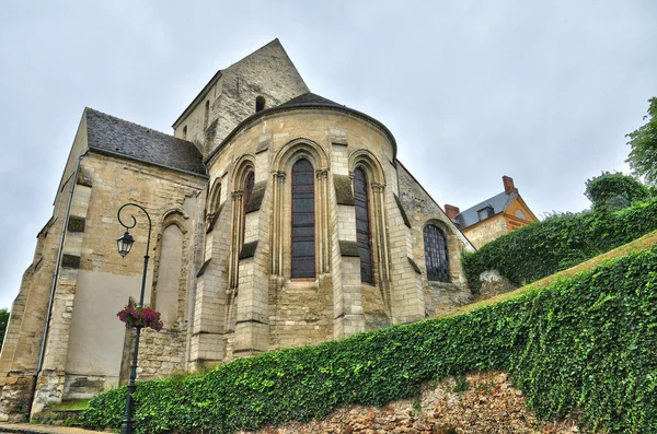 法国，沃克斯风景如画教会 sur 塞纳河 — 图库照片