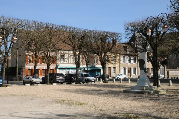 Normandie, les andelys pitoresk kenti — Stok fotoğraf