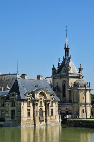 Picardie, el pintoresco castillo de Chantilly en Oise —  Fotos de Stock