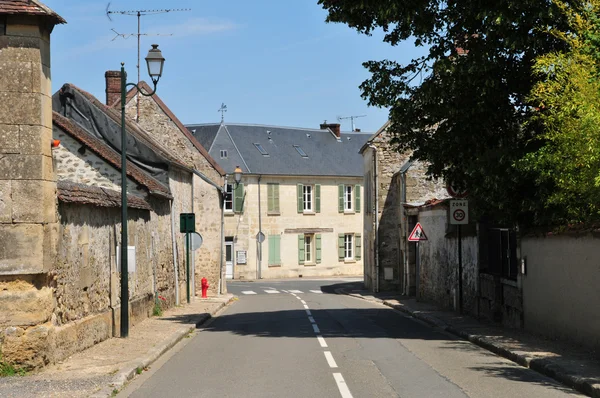 France, the picturesque village of Avernes — Stock Photo, Image