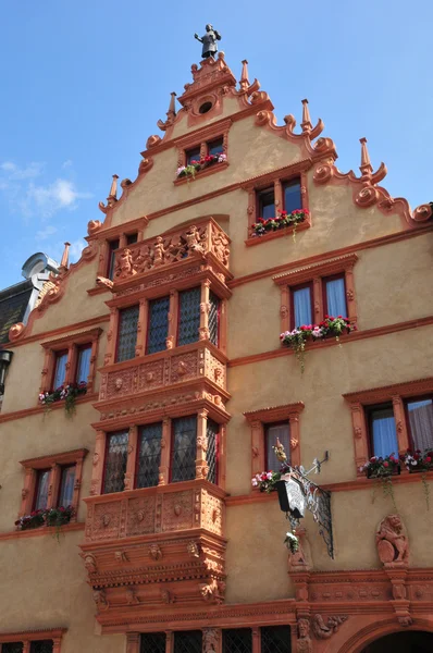 Haut rhin, die malerische Stadt Colmar im Elsass — Stockfoto