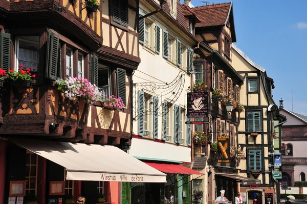 Alto Rin, la pintoresca ciudad de Colmar en Alsacia —  Fotos de Stock