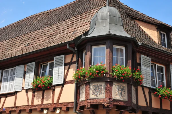 Bas-rhin, alsace içinde andlau pitoresk Köyü — Stok fotoğraf