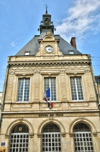 Frankrike, den pittoreska staden Bonnières — Stockfoto