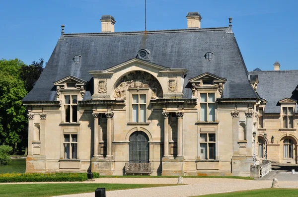 Picardie, das malerische Schloss von chantilly in oise — Stockfoto