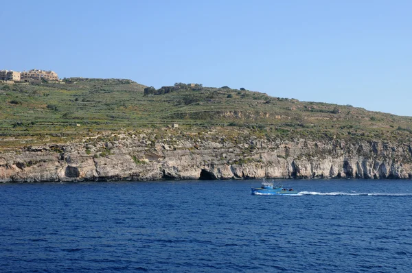 马耳他，如诗如画的戈佐岛 — 图库照片