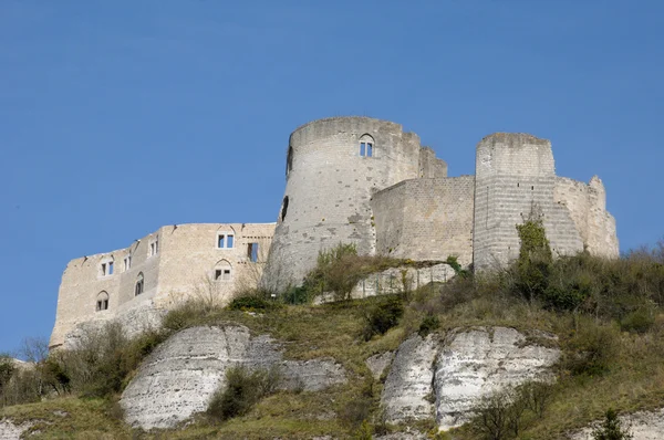 Normandie, les andelys pitoresk kenti — Stok fotoğraf