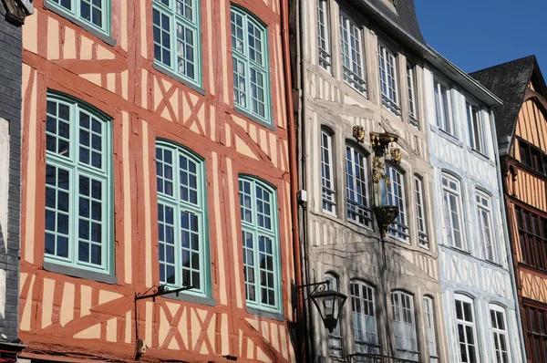 Normandia, la pittoresca città di Rouen — Foto Stock