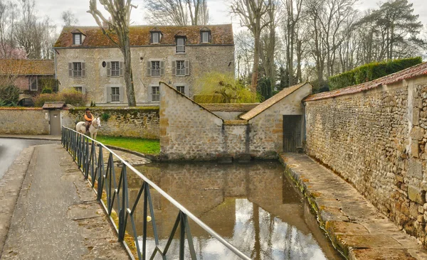 Frankrijk, het schilderachtige dorpje van themericourt — Stockfoto