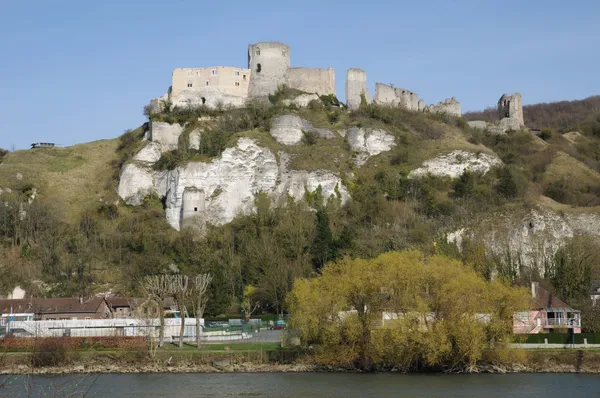 Normandie, the picturesque city of Les Andelys — Stock Photo, Image