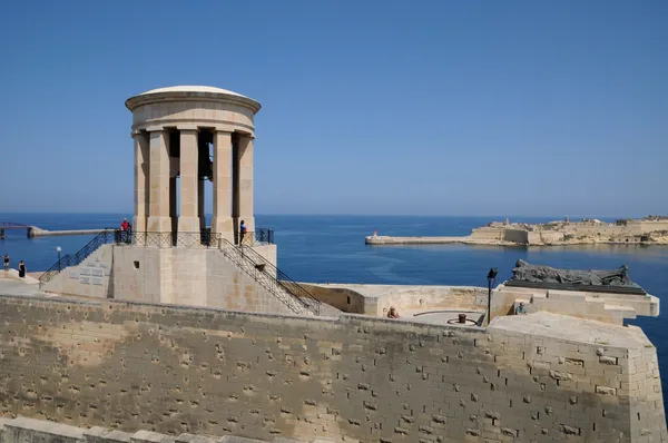 Malta, malowniczej miejscowości valetta — Zdjęcie stockowe