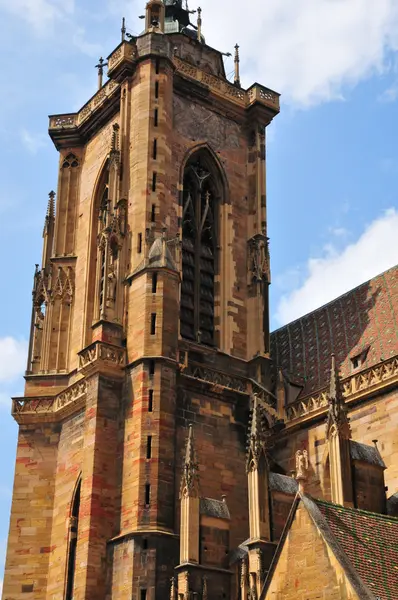 Haut Rhin, a pitoresca cidade de Colmar na Alsácia — Fotografia de Stock