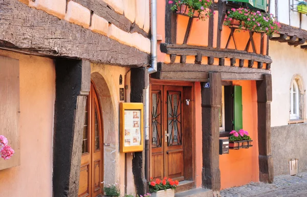 Haut Rhin, the picturesque village of Eguisheim — Stock Photo, Image