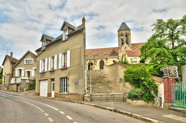 France, the picturesque village of Vetheuil — Stock Photo, Image