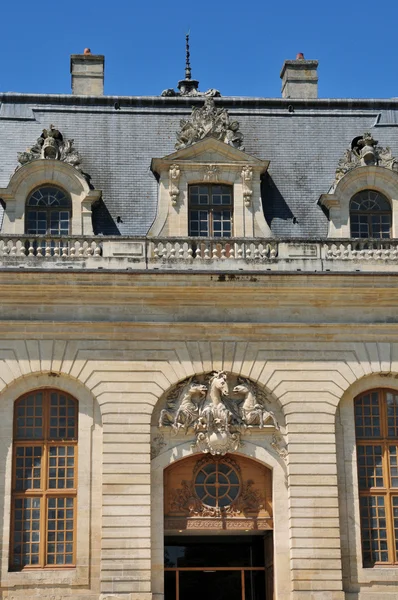 Picardie-ban található, a festői chantilly kastély-oise — Stock Fotó