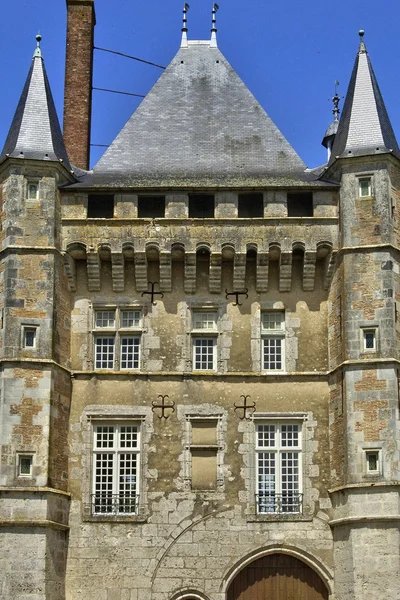 Château pittoresque de Talcy à Loir et Cher — Photo