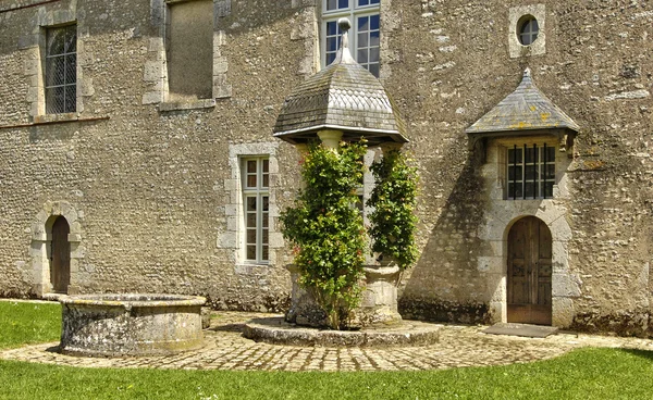 Castelo pitoresco de Talcy em Loir et Cher — Fotografia de Stock