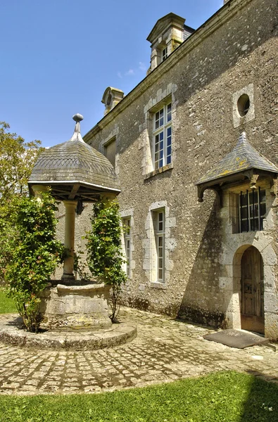 Castelo pitoresco de Talcy em Loir et Cher — Fotografia de Stock