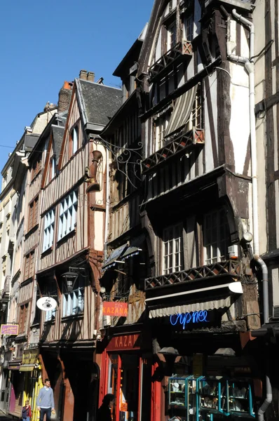 Normandie, la pintoresca ciudad de Rouen — Foto de Stock