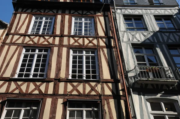 Normandie, la ville pittoresque de Rouen — Photo