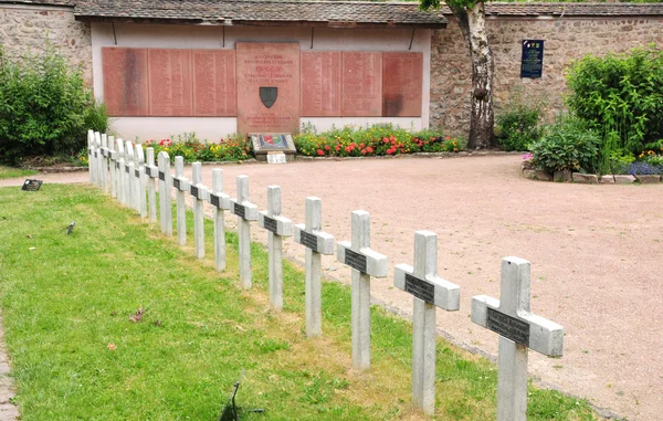 Haut-rhin, malebném městě kaysersberg v Alsasku — Stock fotografie