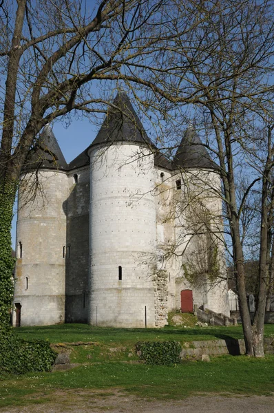 Normandie, die malerische stadt vernon — Stockfoto