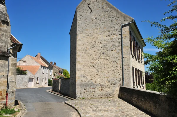 Frankreich, das malerische Dorf le perchay — Stockfoto