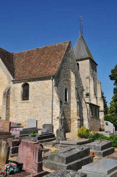 Ile de France, il pittoresco villaggio di Goupillieres a Yvelin — Foto Stock