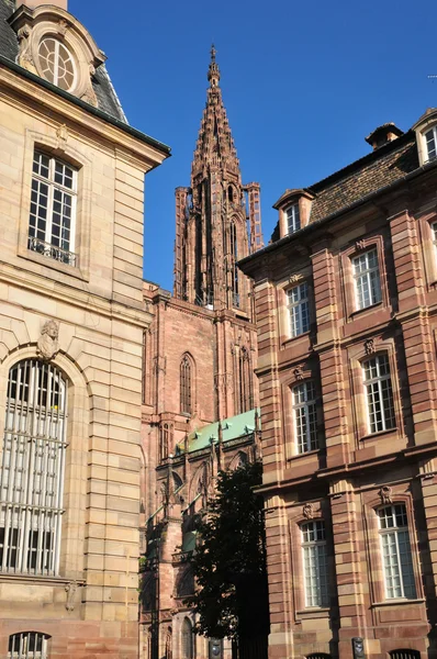 Bas rhin, de pittoreske stad Straatsburg in Elzas — Stockfoto