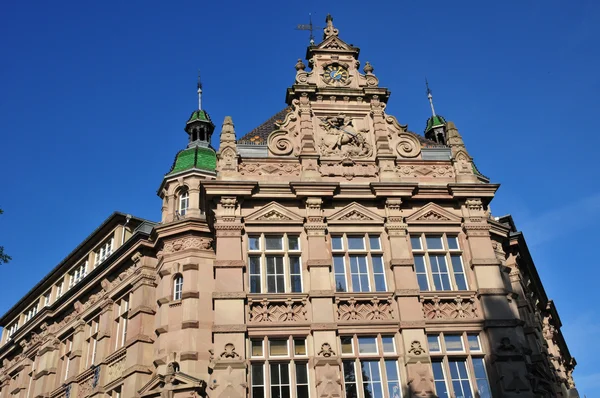 Bas Rhin, the picturesque city of Strasbourg in Alsace — Stock Photo, Image