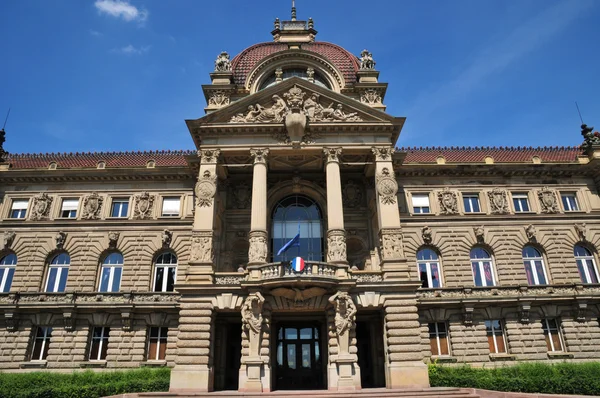 Elzas, de pittoreske stad Straatsburg in bas-rhin — Stockfoto