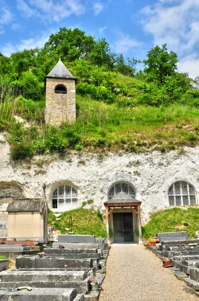 Francja, malowniczej miejscowości haute-Isle — Zdjęcie stockowe