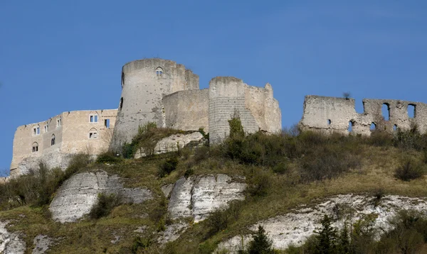 Normandie, a pitoresca cidade de Les Andelys — Fotografia de Stock