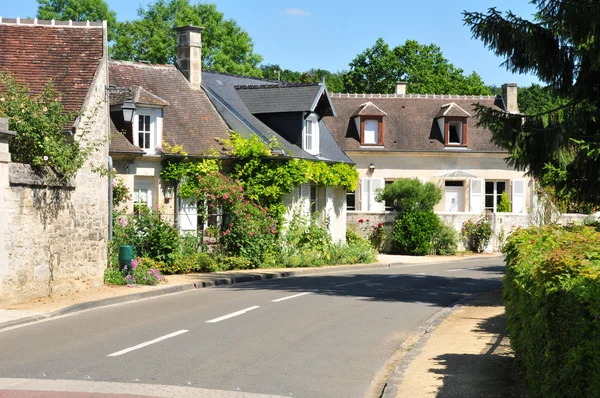 Picardie, il pittoresco villaggio di Saint Jean aux Bois a Ois — Foto Stock