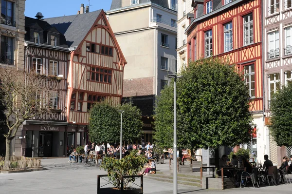 Normandia, la pittoresca città di Rouen — Foto Stock