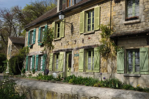 Ile de france, het schilderachtige dorpje van auvers sur oise — Stockfoto