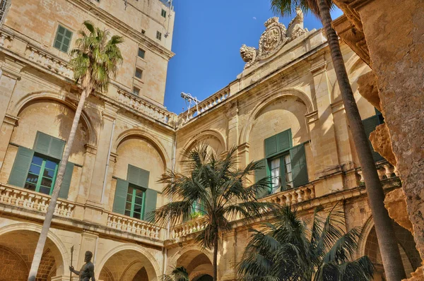 Malta, el gran palacio maestro de La Valeta —  Fotos de Stock