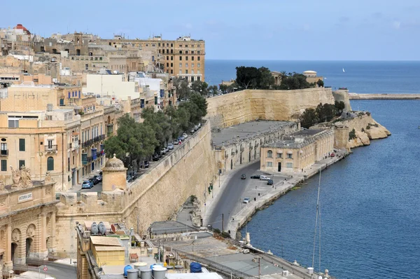 Мальта, живописный город Валетта — стоковое фото