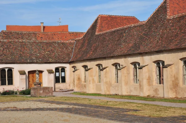 Alsace, den pittoreska byn molsheim — Stockfoto